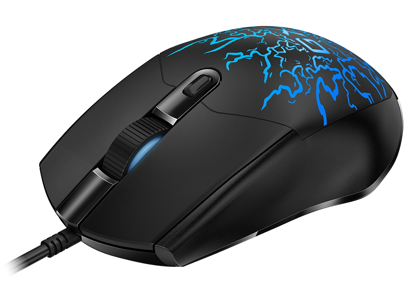 GENIUS GX GAMING Scorpion KM-GX3/ drátový set klávesnice s myší/ RGB podsvícení/ Copilot/ USB/ černá/ CZ+SK layout